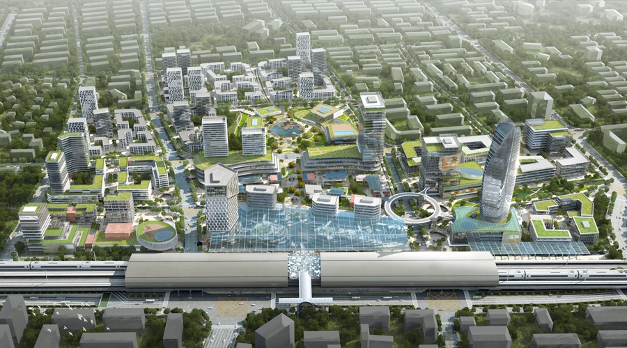 成都犀浦站TOD規(guī)劃